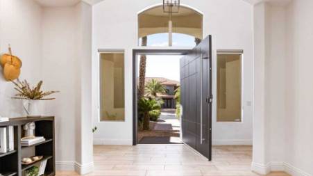 las vegas door installation pivot entry door gvs design build